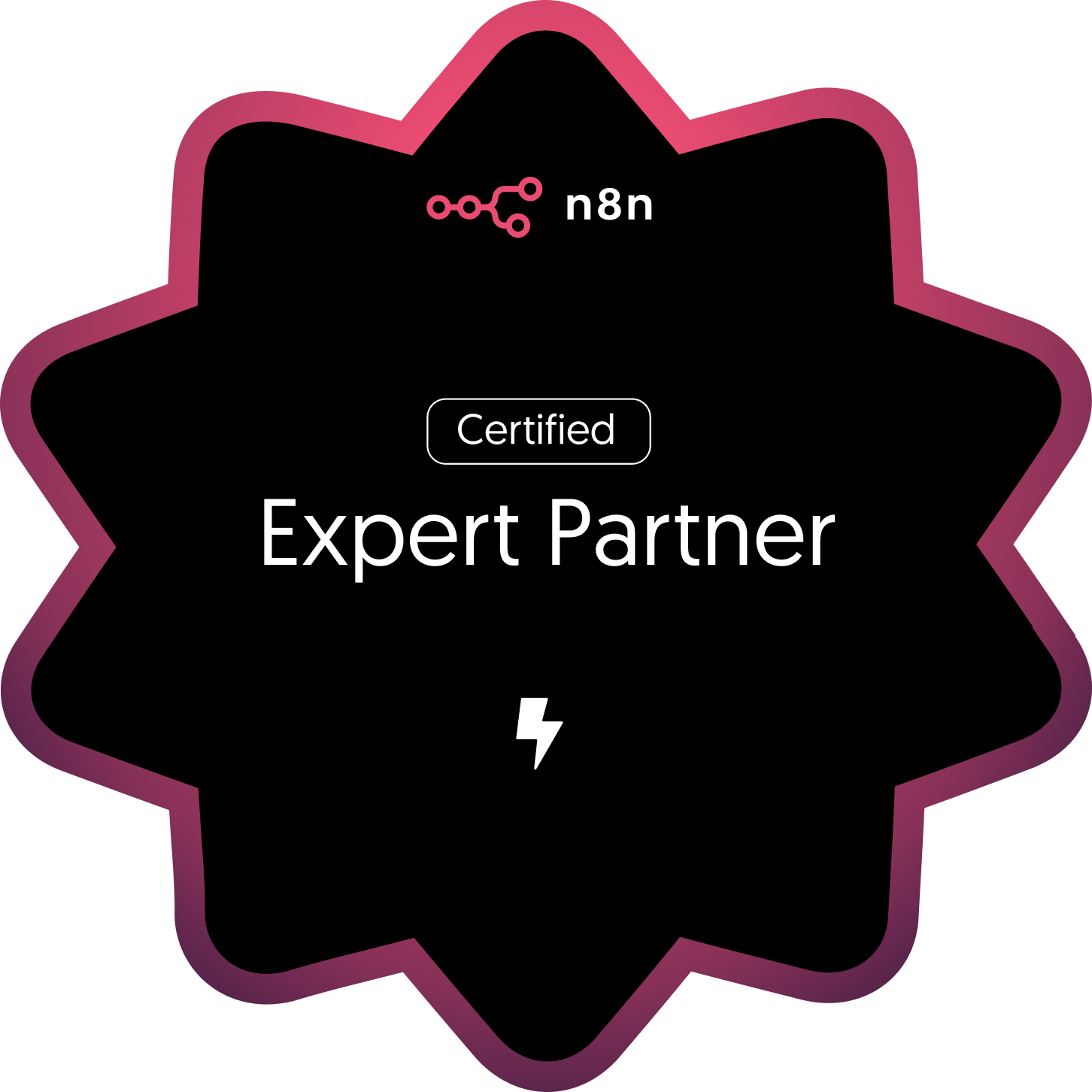 Certified expert partner badge